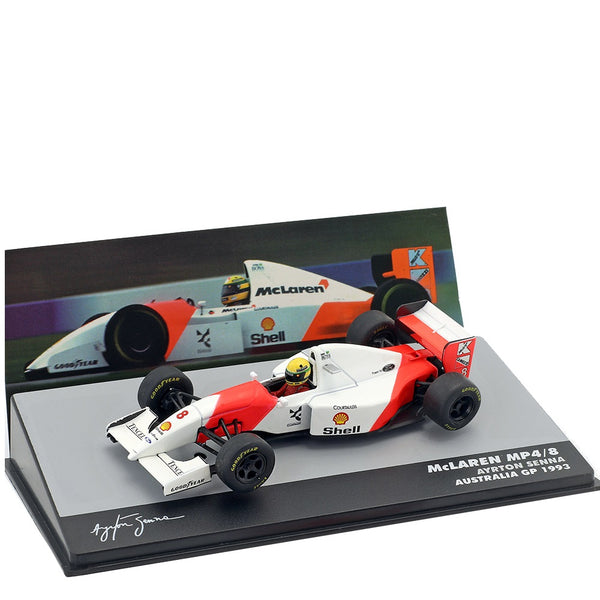 Ayrton Senna McLaren F1 MP4/8 no. 8 Winner GP Australia 1993 1/43 – F1Monza