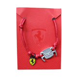 Braccialetto Ferrari in corda con scudetto e volante F1 - F1Monza