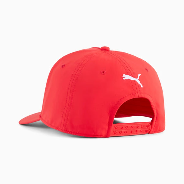 Cappellino Ferrari Pro Low Curve Baseball Rosso