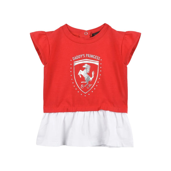 Vestitino Scuderia Ferrari Daddy's Princess Rosso