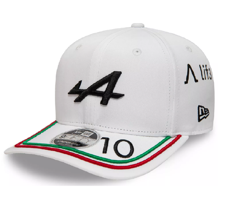 Cappellino Pierre Gasly n. 10 ALPINE F1 TEAM Driver Italian G.P. edition