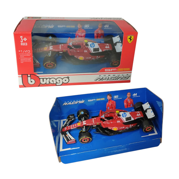 Ferrari F1 SF25 #44 Lewis Hamilton Modellino Scala 1/43 Burago