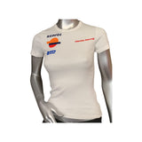 Offerta T-shirt donna Repsol Honda bianca