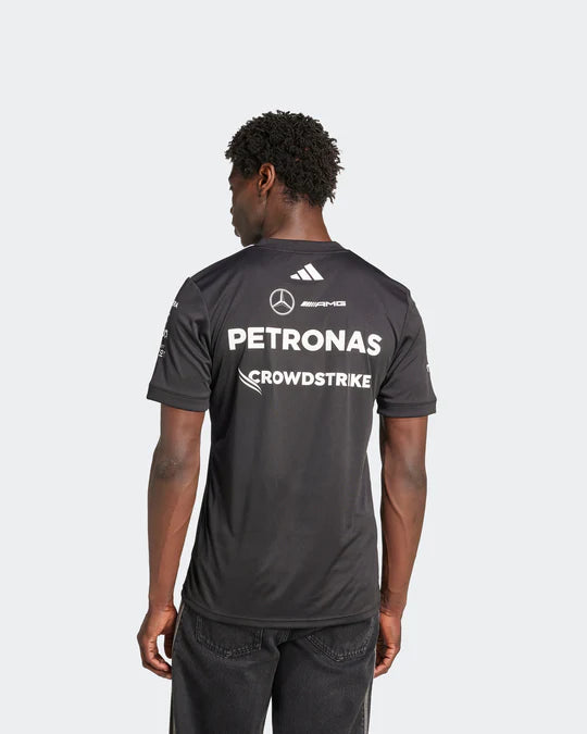 T-shirt Mercedes AMG Petronas F1 Team 2025 nera