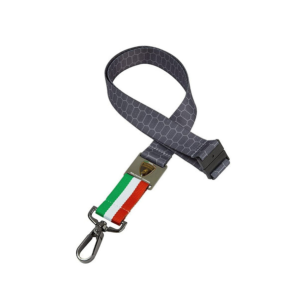 Lanyard Lamborghini Squadra Corse Tricolore