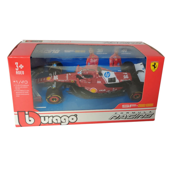 Ferrari F1 SF25 #16 Charles Leclerc Modellino Scala 1/43 Burago