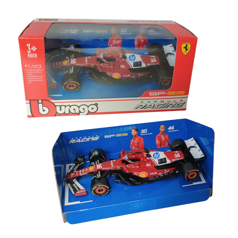 Ferrari F1 SF25 #16 Charles Leclerc Modellino Scala 1/43 Burago