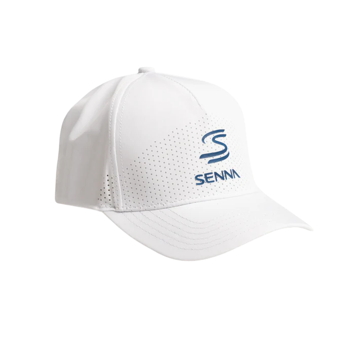 Cappellino Ayrton Senna Tempo libero Bianco