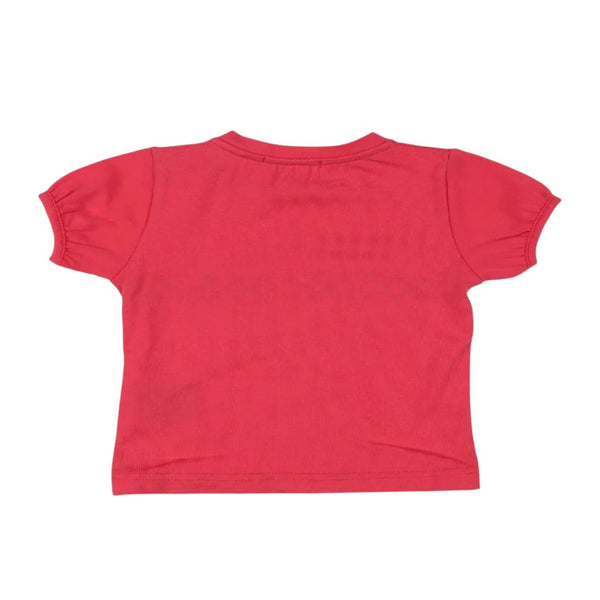T-shirt Scuderia Ferrari Baby Girl con Macchinina rosa