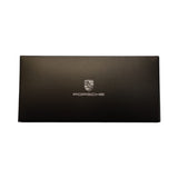 Portachiavi Porsche Stemma in pelle verde scuro