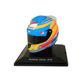 Fernando Alonso Mini casco Ferrari 2012 scala 1/5