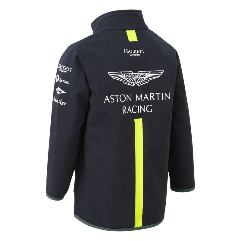 Softshell Aston Martin Racing sponsor bambino/ragazzo