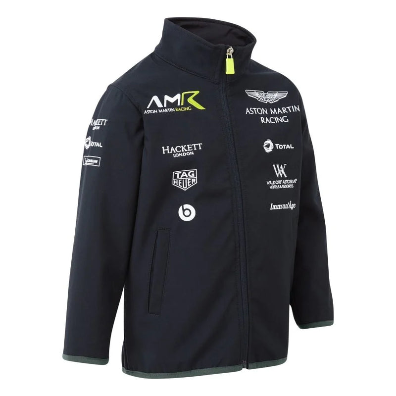 Softshell Aston Martin Racing sponsor bambino/ragazzo