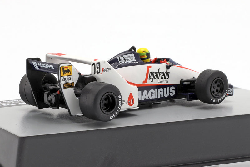 Ayrton Senna Toleman TG183B  n.19 GP Brasile Formula 1 1984 1/43