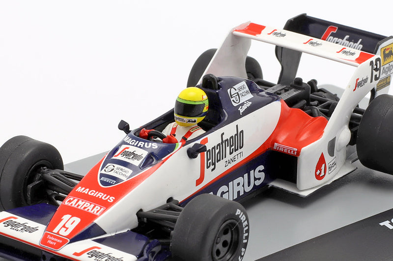 Ayrton Senna Toleman TG183B  n.19 GP Brasile Formula 1 1984 1/43