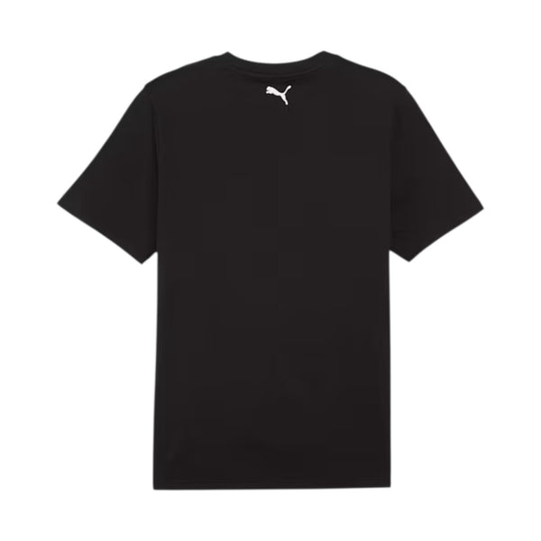 T-shirt Ferrari Puma Scudo nero Grande Nera