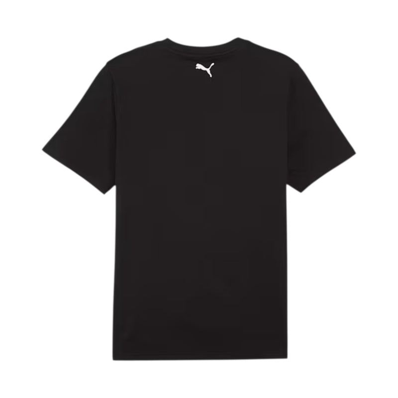 T-shirt Ferrari Puma Scudo nero Grande Nera