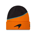 Cappellino Cuffia Invernale McLaren F1 Team New Era arancione / antracite
