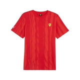 T-shirt Ferrari Puma Race AOP Rosso Corsa