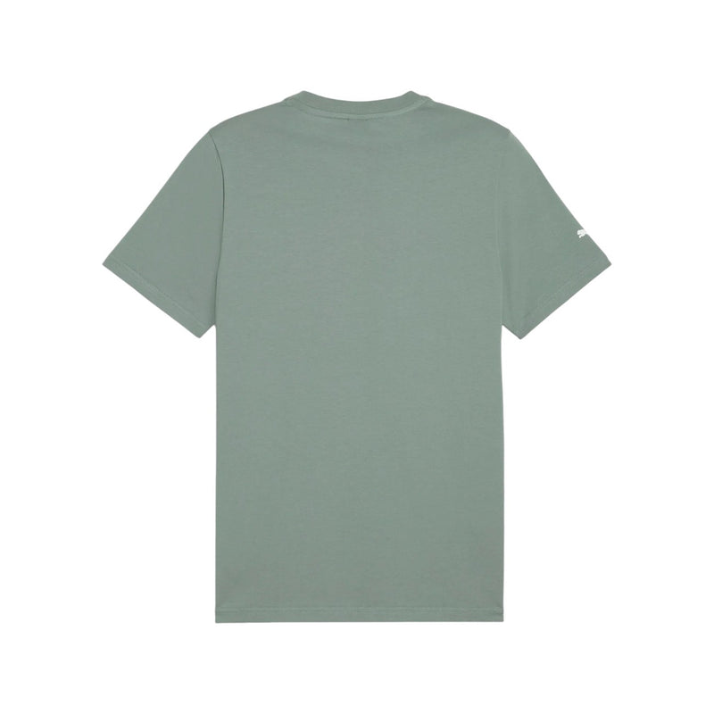 T-shirt Ferrari Puma scudetto grande Green Moon