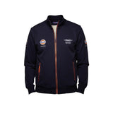 Felpa Smart Racing Full Zip navy blue Gulf