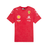 T-shirt team Scuderia Ferrari F1 G.P. Las vegas 2024 desert sun special edition