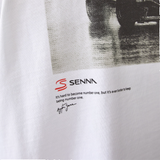 T-Shirt Ayrton Senna Doppia Rain Master Oversize