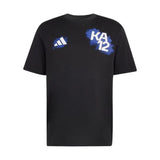 T-shirt Kimi Antonelli #12 Mercedes AMG Petronas 2026 Adidas Nera