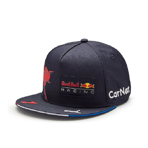 Max Verstappen 2022 Red Bull Racing Team F1 Flat Visor Cap No. 1