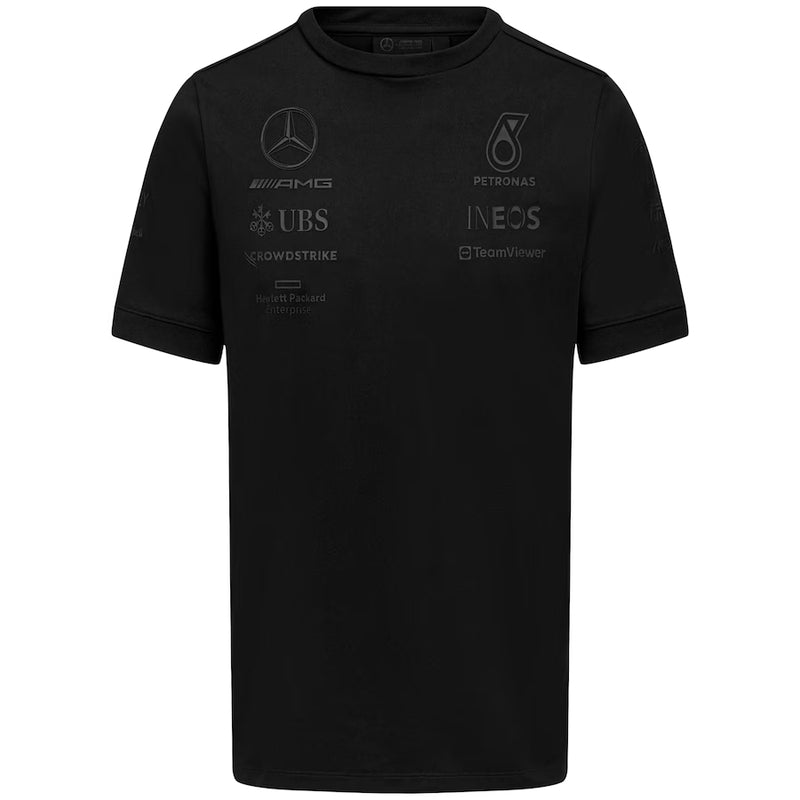 T-shirt Mercedes AMG Petronas F1 Team sponsor 2023 Stealth