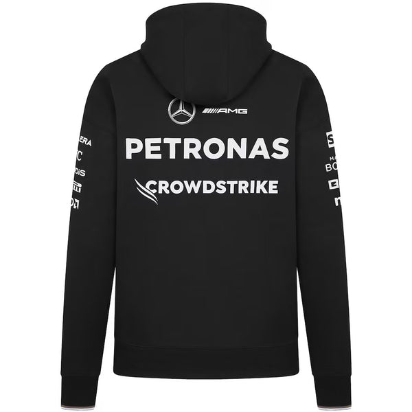 Felpa Hoodie AMG Mercedes Petronas F1 Team 2024 nera