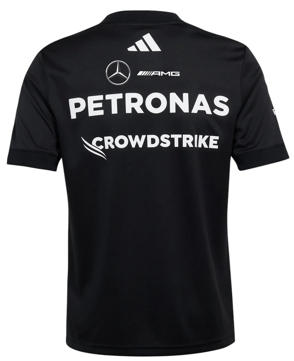 T-shirt Mercedes Bambino Ragazzo AMG Petronas F1 Team 2025 Nera