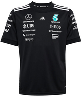 T-shirt Mercedes Bambino Ragazzo AMG Petronas F1 Team 2025 Nera