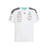 T-shirt Mercedes Bambino Ragazzo AMG Petronas F1 Team 2026 Bianco - F1Monza