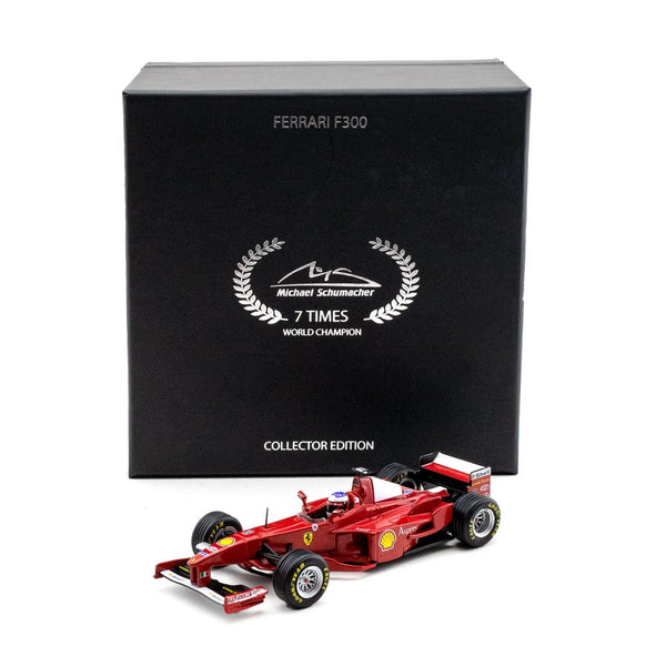 Modellino 1/43 Michael Schumacher Ferrari F300 Vincitore GP di Francia F1 1998