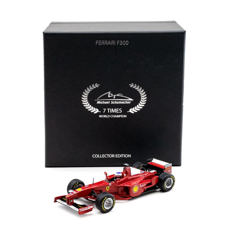 Modellino 1/43 Michael Schumacher Ferrari F300 Vincitore GP di Francia F1 1998