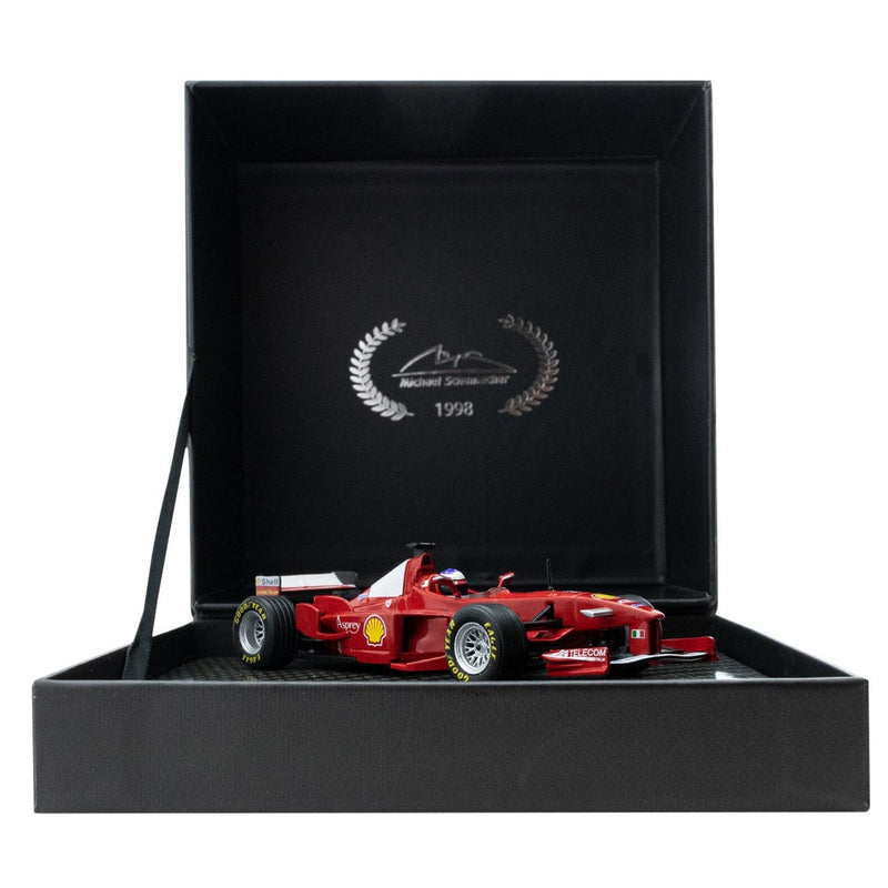 Modellino 1/43 Michael Schumacher Ferrari F300 Vincitore GP di Francia F1 1998