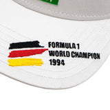 Cappellino Michael Schumacher 1994 world champion bianco