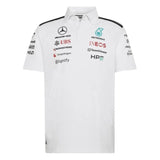 Polo Mercedes AMG Petronas F1 Team sponsor 2026 Bianca Adidas