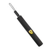 Ombrello Medio Ferrari Scudetto Classico Nero con righe rosse - F1Monza