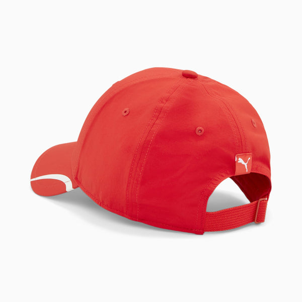 Ferrari cap with red diamond pattern