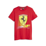 T-shirt bambino Puma Ferrari Race Big Shield Fast Place