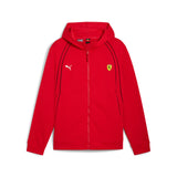 Felpa Scuderia Ferrari Race Rossa Puma full zip