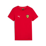 T-shirt bambino Puma Ferrari Scudetto grande rossa