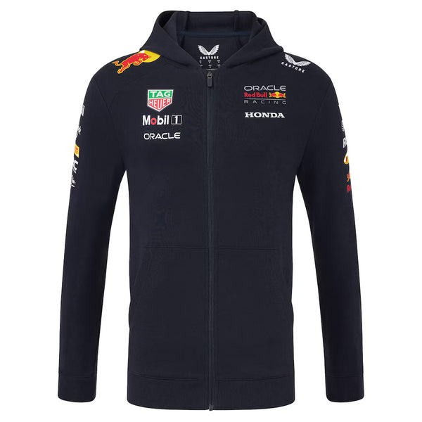 Felpa full zip con cappuccio Oracle Red Bull Racing 2025 F1 Team