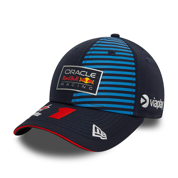 Cappellino bambino Max Verstappen n.1 Oracle Red Bull Racing Team Blu 2024
