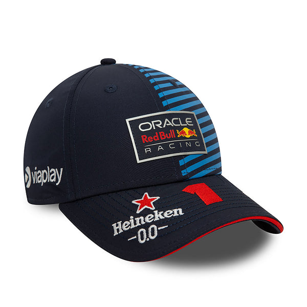 Cappellino bambino Max Verstappen n.1 Oracle Red Bull Racing Team Blu 2024