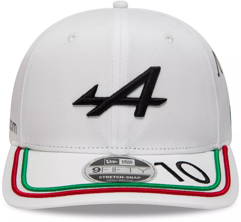 Cappellino Pierre Gasly n. 10 ALPINE F1 TEAM Driver Italian G.P. edition