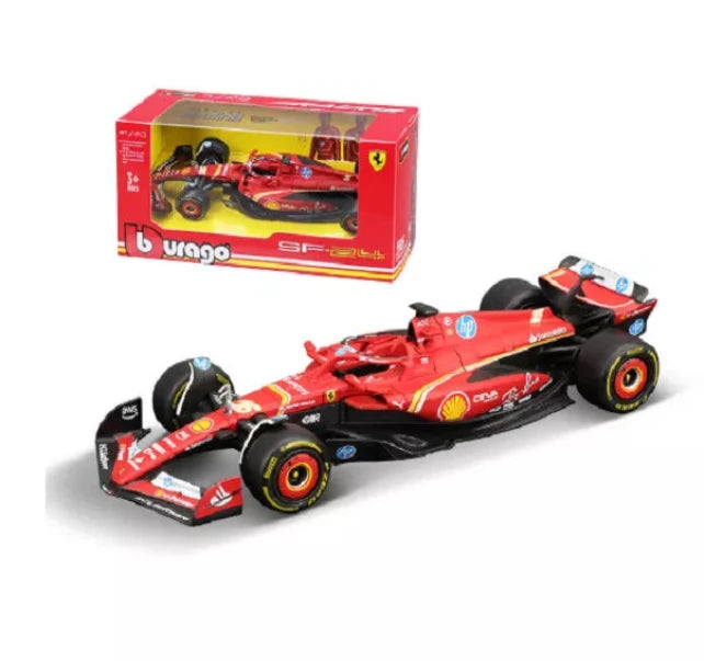 FERRARI F1 SF24 N.16 Charles Leclerc Modellino Scala 1/43 Burago