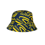 Cappellino Bucket Ayrton Senna Reversible